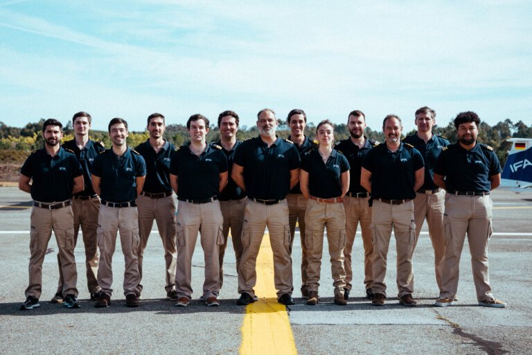 flight instructor team at IFA pilot academy